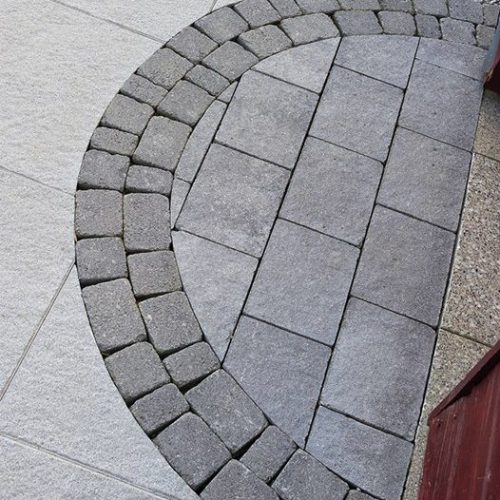 Country Cobble Block Paving Setts 50mm Castle Paving